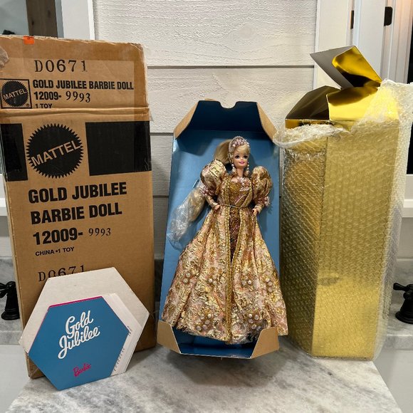 Bob Mackie Other - Gold Jubilee Barbie